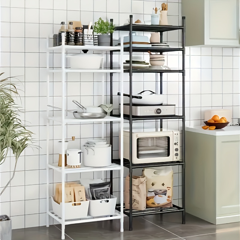 Multifunctional Stainless Steel Kitchen Storage Rack With - Temu