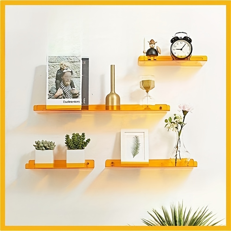 Acrylic Vinyl Record Wall Mount Magazine Display Shelves - Temu