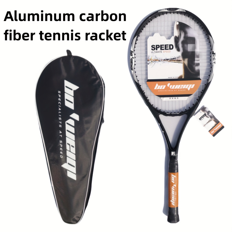 Padel Racket With Anti-slip Shock Grip, Carbon Fiber Grit Surface Eva For  Women Men - Temu