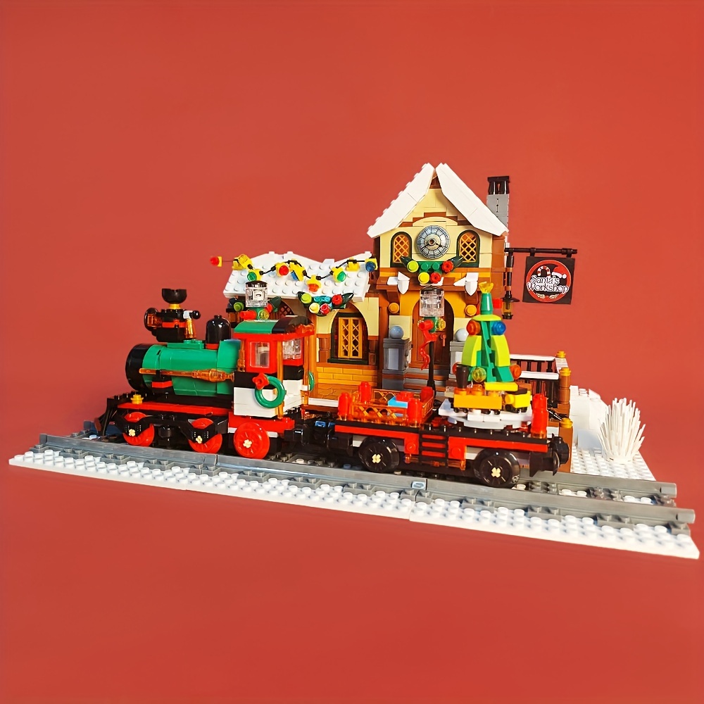 5D Diamond Painting Disney Christmas Train Station Kit