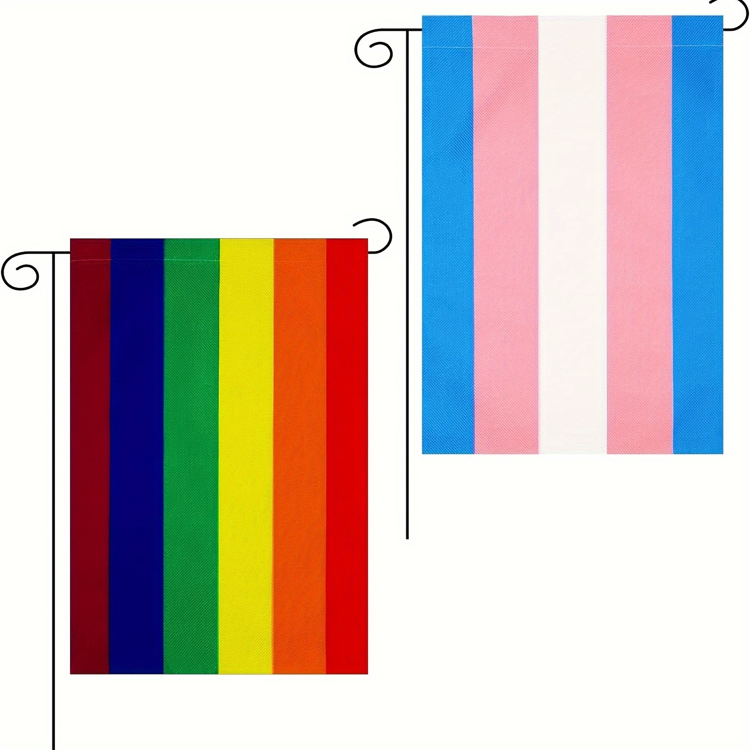Transgender Flag 2x3ft LGBTQIA Trans Pride Transgender Pride Rainbow Trans  Flag