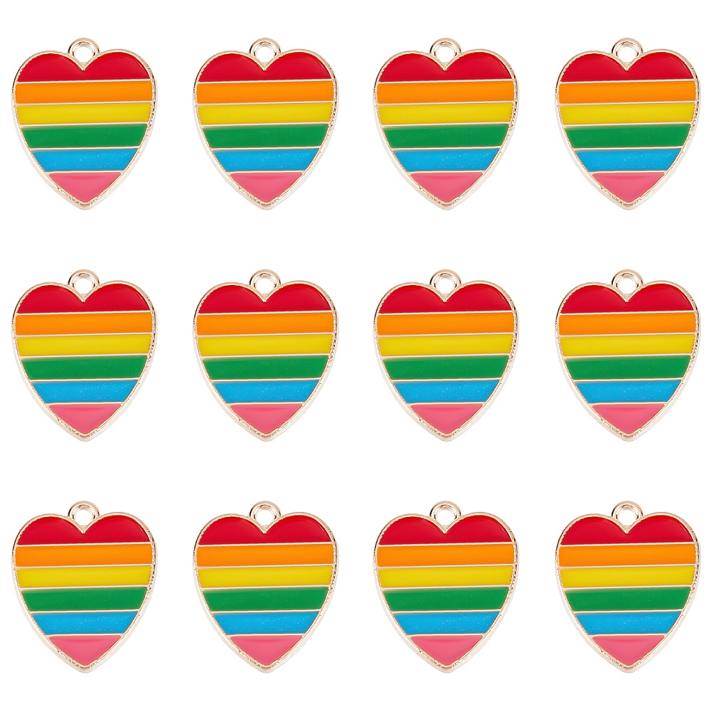 Rainbow Laser Heart Stickers Perfect For Scrapbooking - Temu