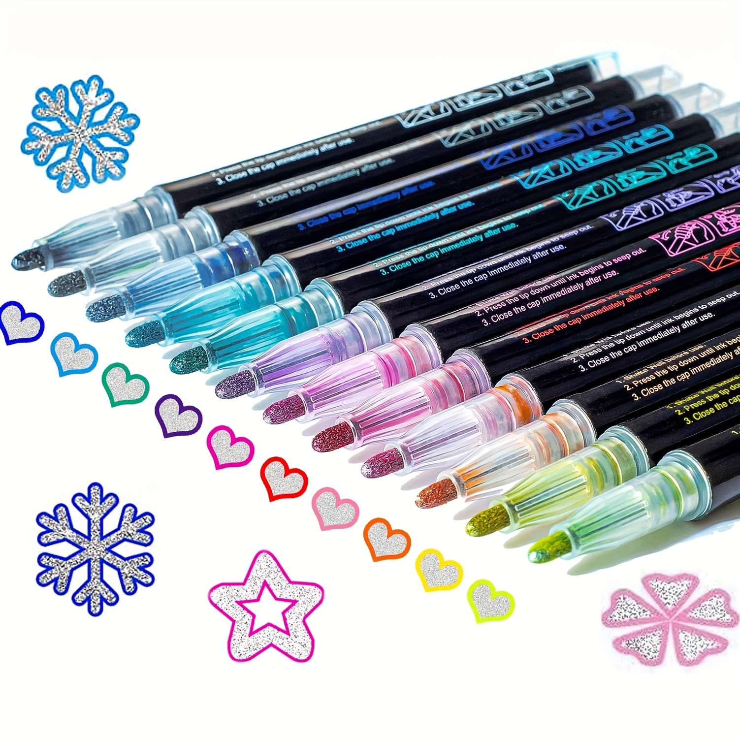 Metallic Outline Markers - Shands