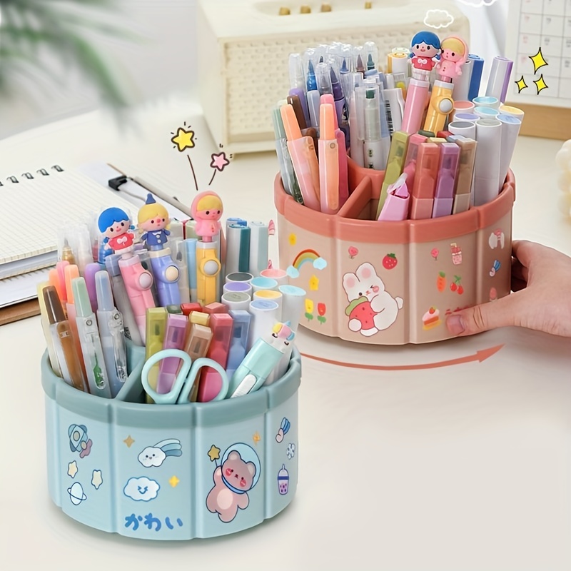 Cute Pig Pen Holders stand For Desk Pencil Containers Desk - Temu