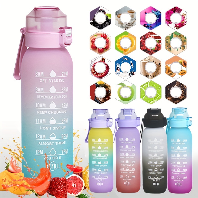 Flavored Water Bottle With Air Up Flavor Pods - 25 oz Bottle + 3 Random  Flavor Pods - For Kids