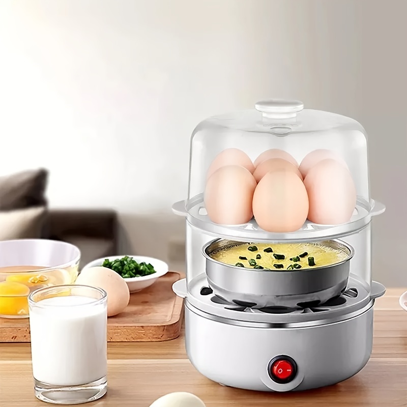 Smart Egg Cooker- Mini Egg Cooker For Steamed, Hard Boiled, Soft Boiled  Eggs And Onsen - Electric For Home Kitchen, Dorm Use - Smart Egg Maker With