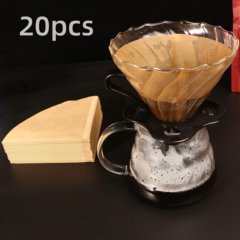 Lot de 2 filtres à café réutilisables en plastique - Filtre permanent -  Taille 4 - Blanc - En forme de cône - Entonnoir avec poignée pour cafetière  et cafetière : : Cuisine et Maison
