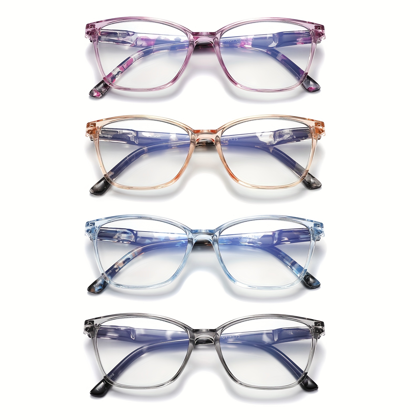 Classic Square Vintage Reading Glasses Man Luxury Brand Men's Eyeglasses  Computer Anti Blue Light Big Frame Presbyopia Glasses + - AliExpress