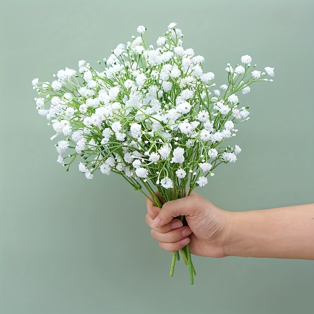 Artificial Baby's Breath Flowers Premium Oxidation - Temu Japan