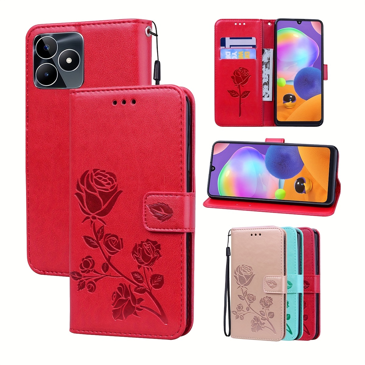 Funda Para Realme C55 Lente Deslizamiento Protección