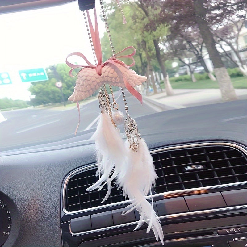 Car Rear Mirror Hang On Toy Dream Catcher Auto Decor Hanging View Interior  Gift