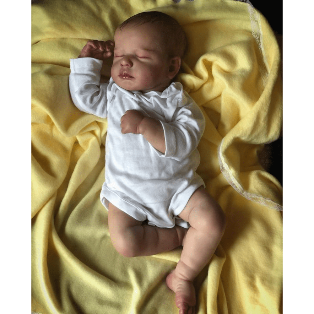 Bébé Reborn fille Marcela (52cm) bébé réaliste effet tête tombante