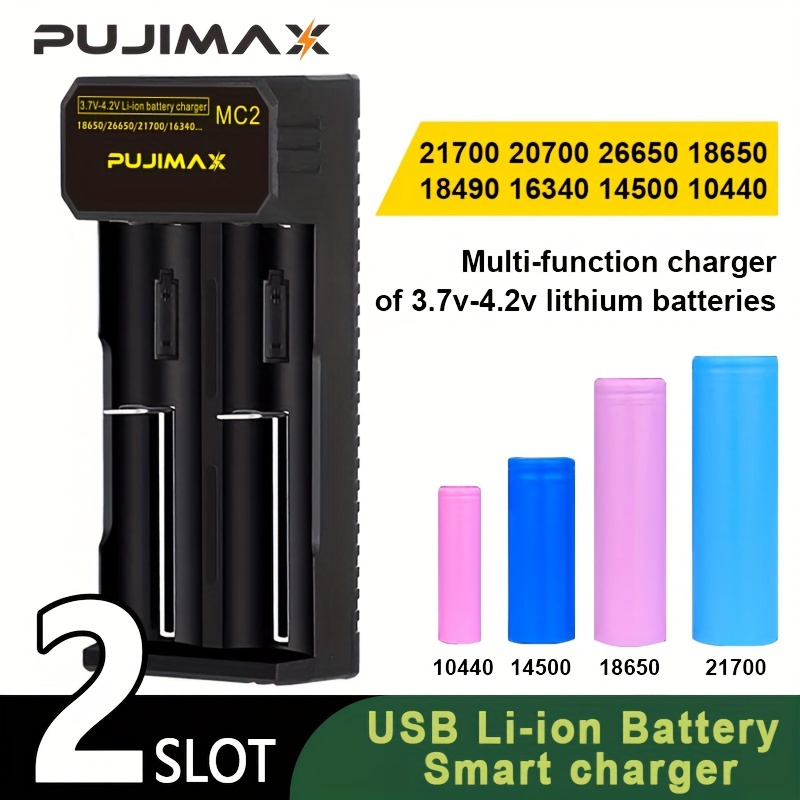 18650 Rechargeable Battery Charger - Temu