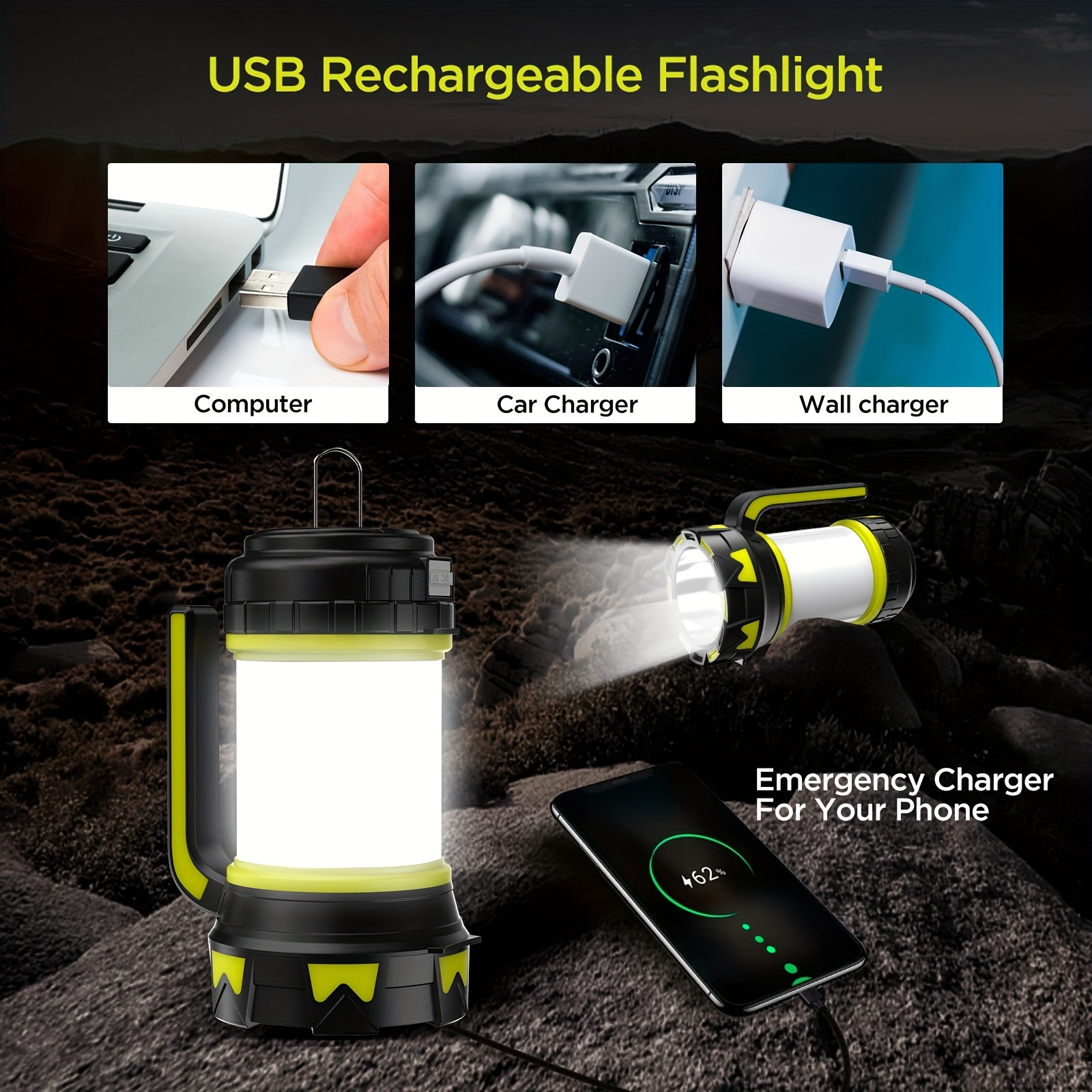 Rechargeable Camping Lantern | Portal Outdoors