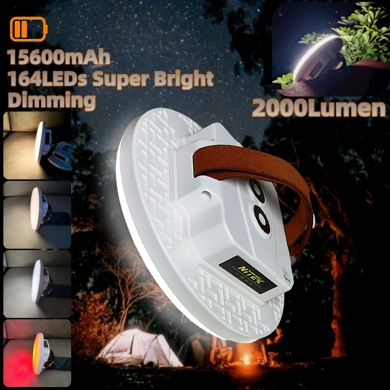 1 Bombilla Led Emergencia Recargable Usb, Puesto Mercado Nocturno, Luz  Portátil Extraíble Impermeable Acampar Aire Libre, Compra En Temu Empieza  Ahorrar