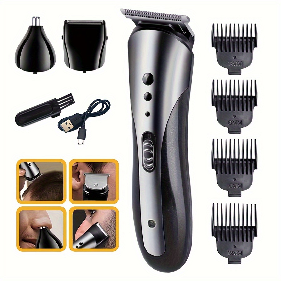 2 Pieces Hairdressing Barber Clipper Brush Tools Set, Include Clipper Blade  Cleaning Brush Nylon Brush and Shaver Razor Trimmer Cleaning Brush with