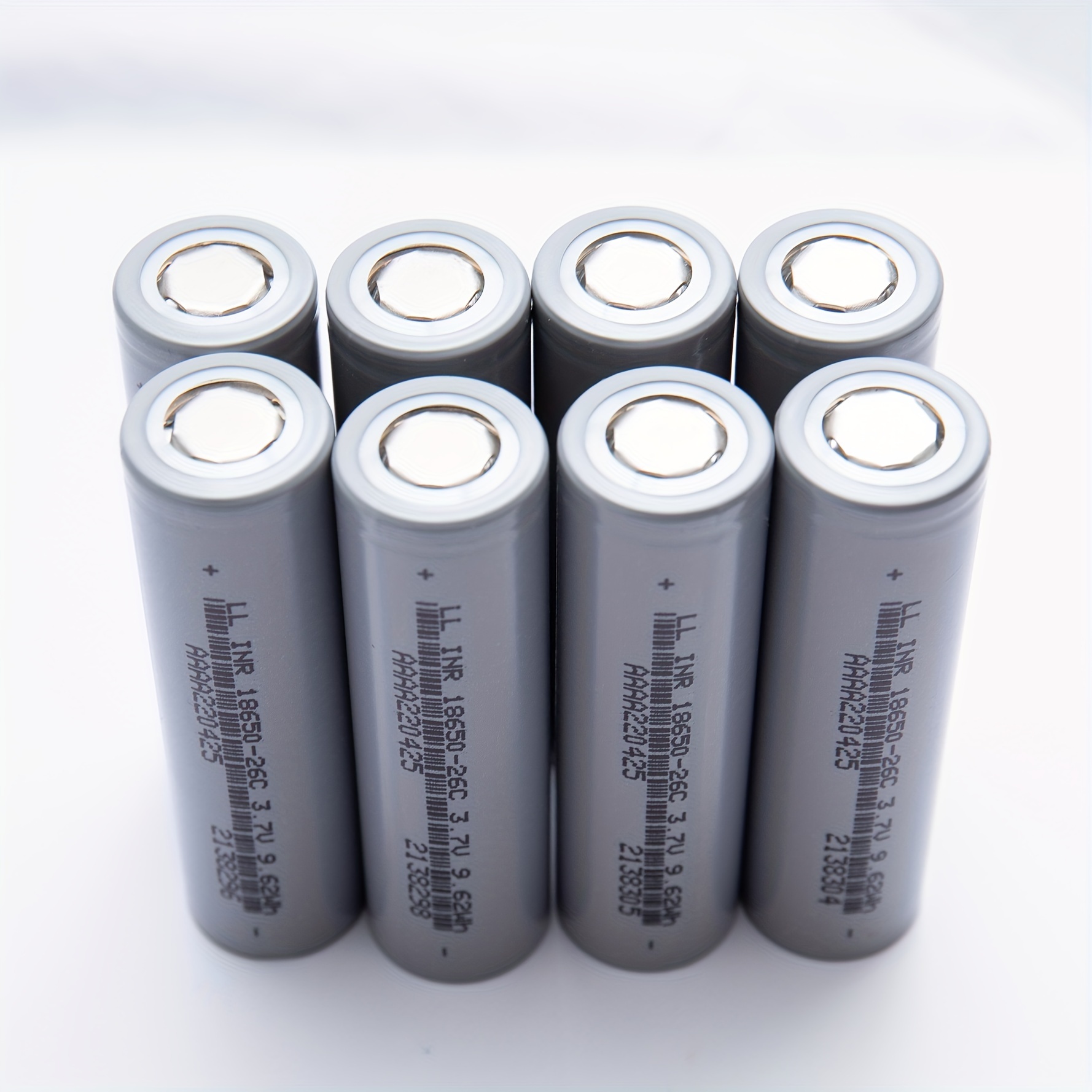  Juego de cargador de batería 18650, batería recargable de 3.7 V  para linternas, faros, ventiladores, cámaras digitales, juguetes, radios,  altavoces, equipo de vigilancia (paquete de 4 baterías) : Automotriz