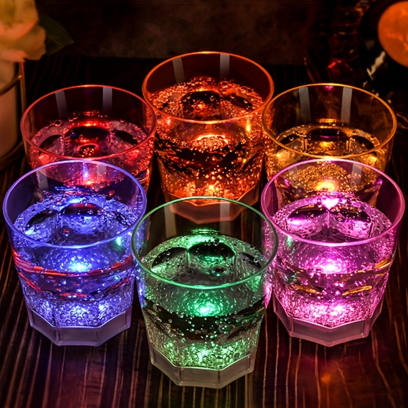 Light Up The Party: Led Flash Cup With Sensor Switch Fun - Temu