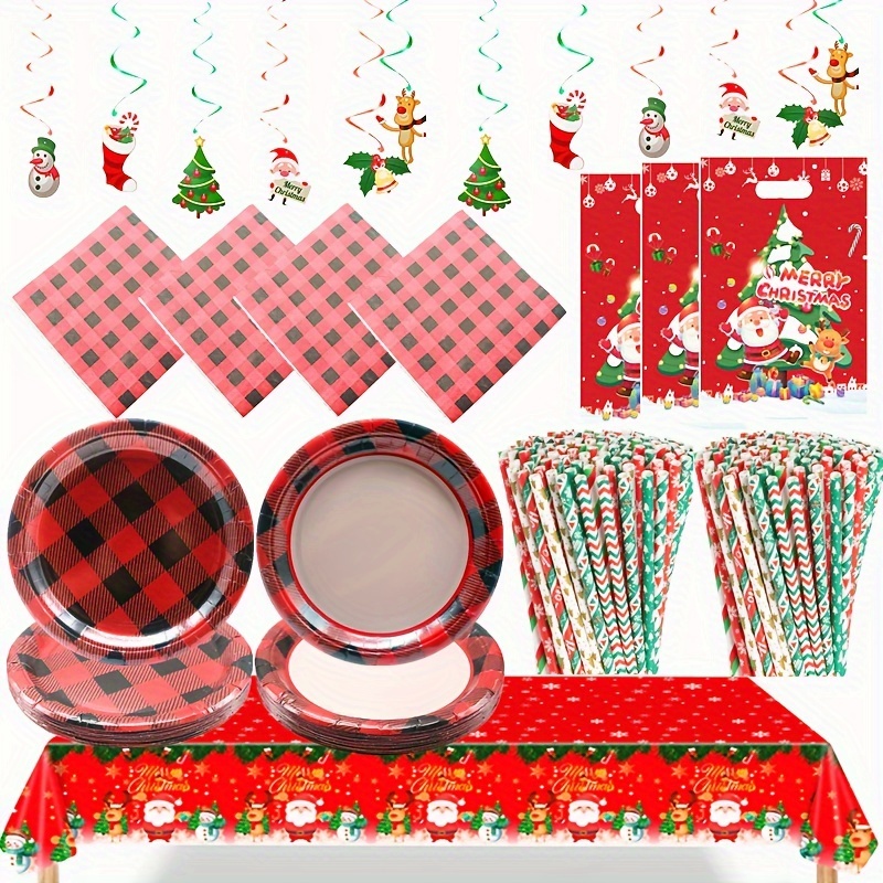 Flannel Christmas Party Theme - Temu