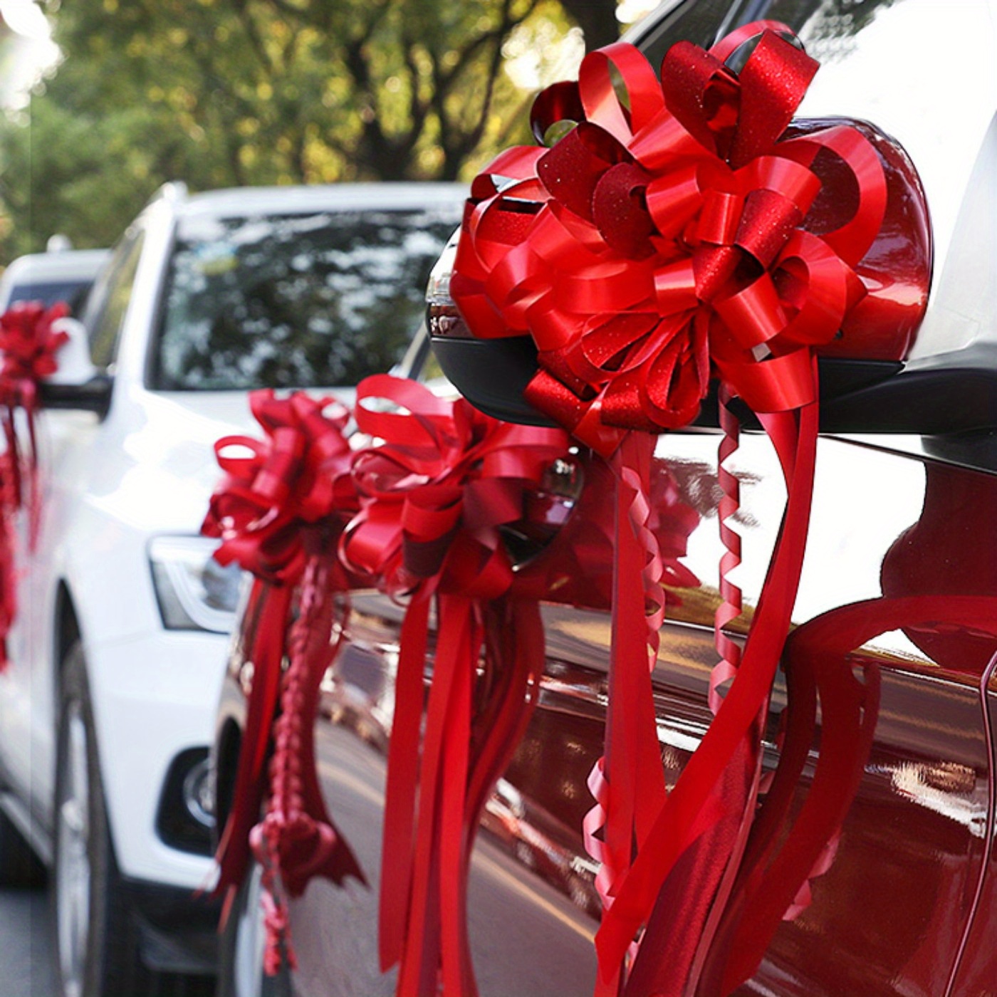 1pc, Big Car Bow, 30 Inch Gift Bows, Giant Bow For Car, Birthday Bow, Huge  Car