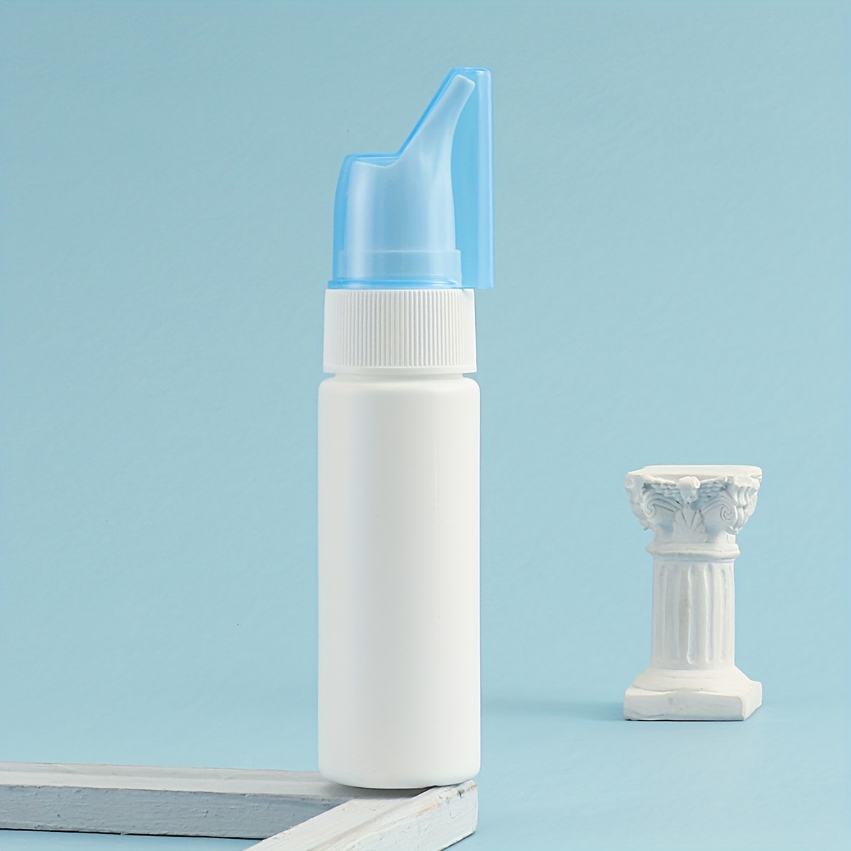 Système de lavage du nez, Pot pour soulager les Allergies aux Sinus,  rinçage Neti enfants adultes, bouteille en plastique bleu de 500mL,  équipement pratique, nouveau - AliExpress