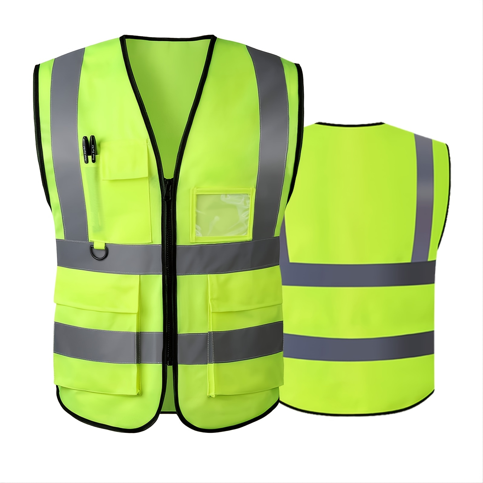 Final Clearance! Outdoor Adjustable Reflective Jackets Vest Unisex Safety  Protection Running Vest High Visibility Breathable Strap Safety Gear  Jogging