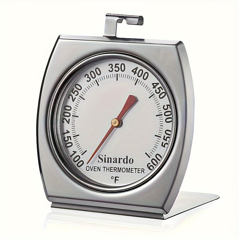 TAM® Thermomètre Réfrigérateur Congélateur Grand Cadran (rouge