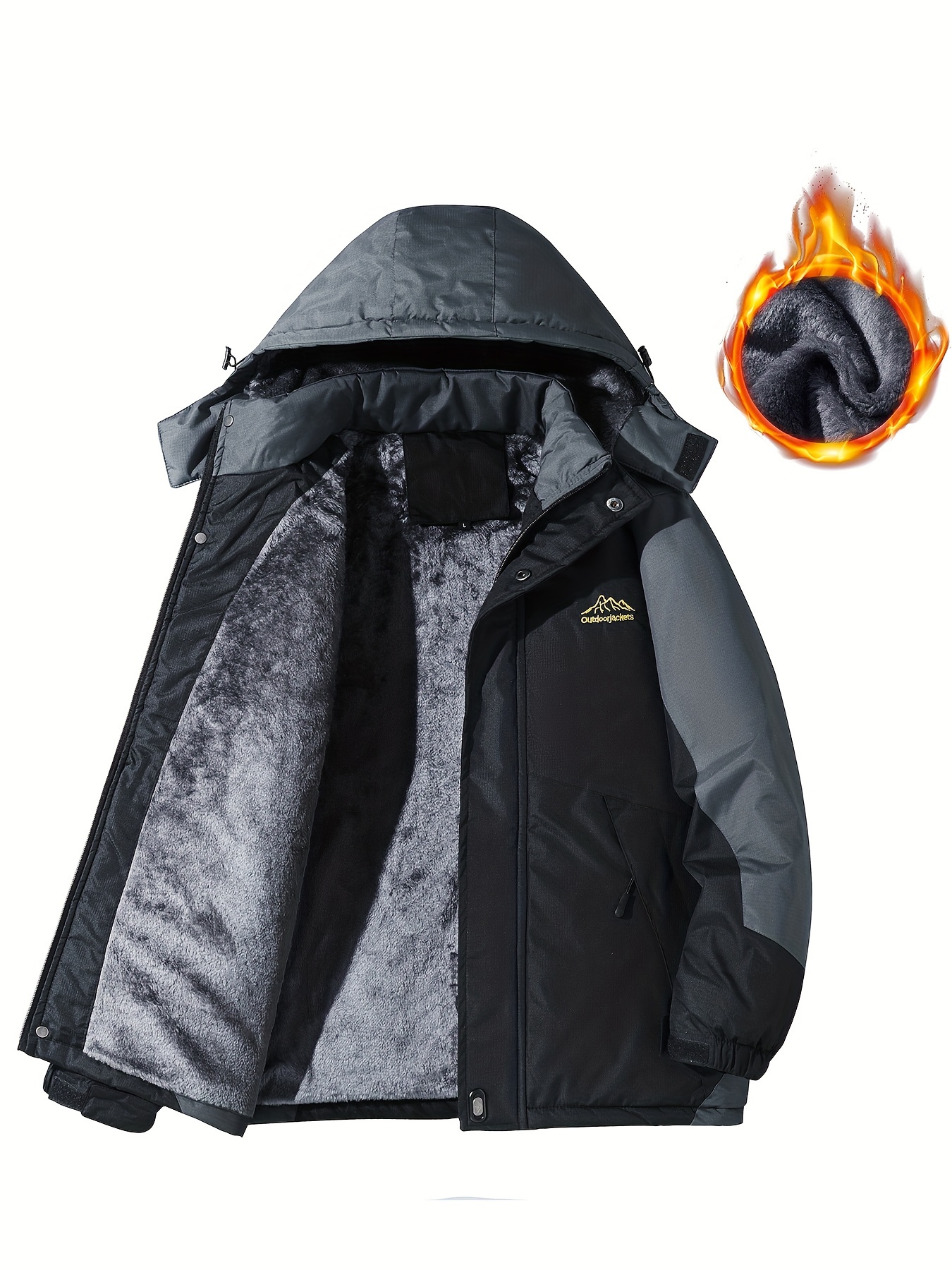 Chaqueta Impermeable Ligera Hombre Capucha Exteriores - Temu Mexico