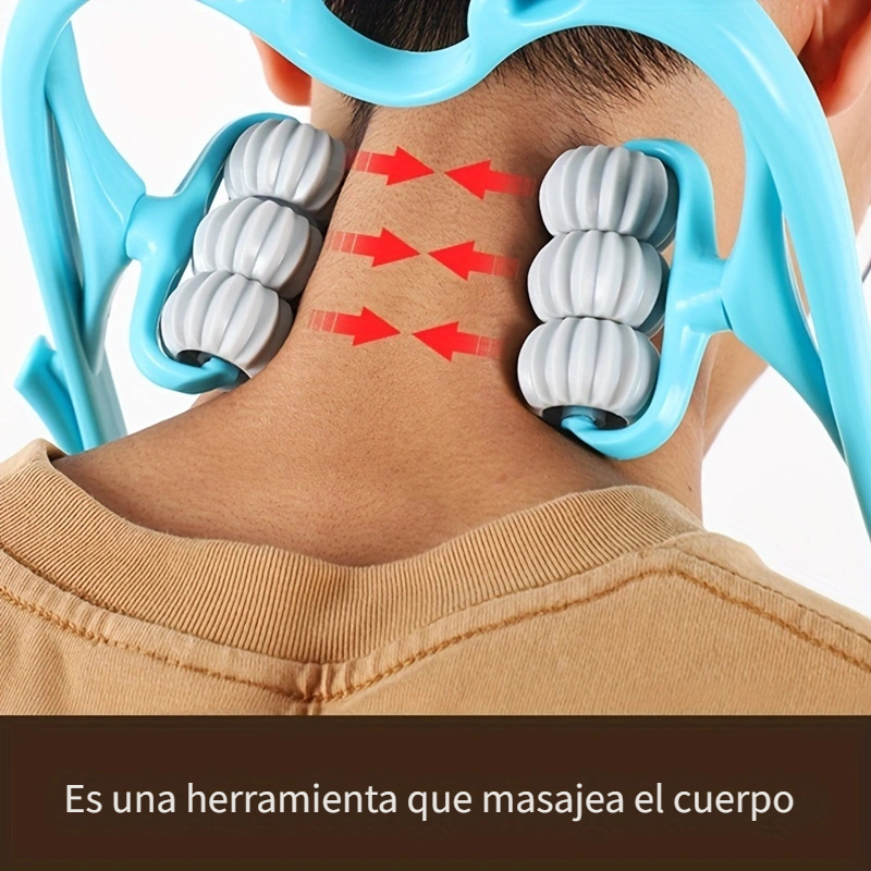 XTO Masajeador eléctrico de cuello con calor - Masajeadores de cuello y  hombros para aliviar el dolo…Ver más XTO Masajeador eléctrico de cuello con