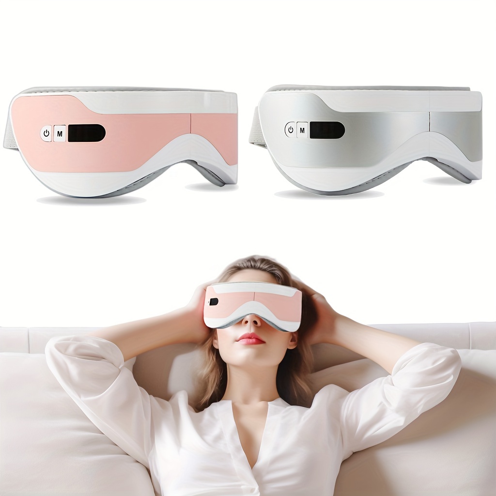 Brookstone Heating And Vibrating Eye Massager Temu