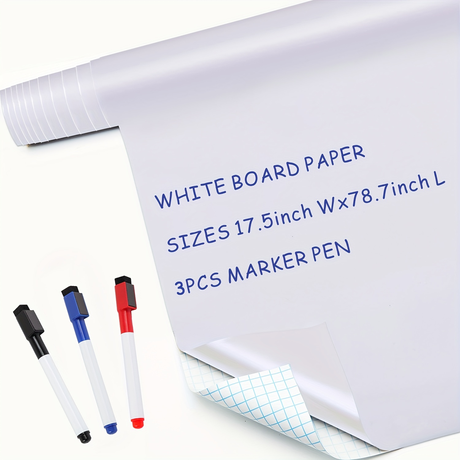 Whiteboard Sticker For Wall Whiteboard Wall Paper Peel And - Temu  Philippines