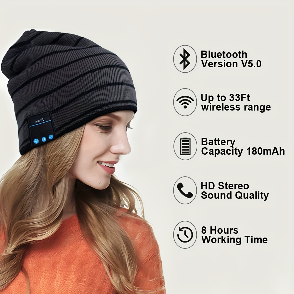 Headphones best sale over hat