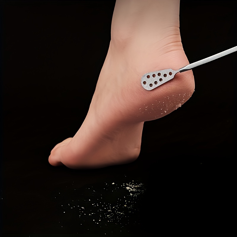 KUMBAZZ Glass Foot File for Dead Skin - Foot Callus Remover with Glass  Etching Technology, Foot Scrubber Dead Skin Remover Heel Scraper,Gently for  Wet