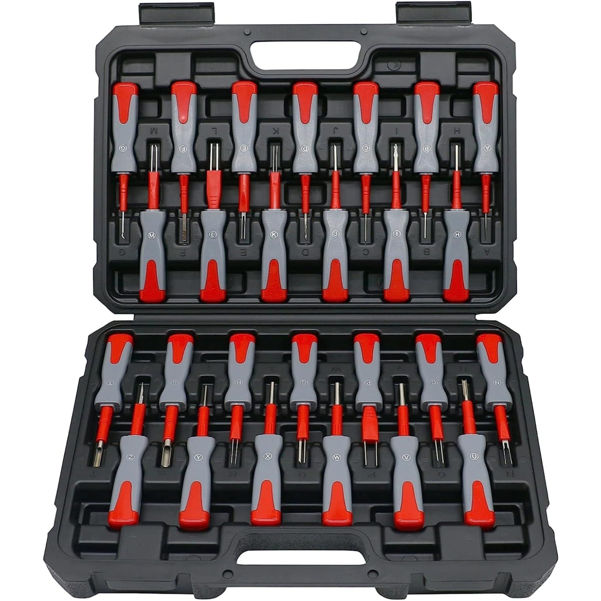 Terminal Removal Tool Kit, 76Pcs Terminal Ejector Kit for Car, Pin  Extractor Tool Set Release Electrical Wire Connector Puller Repair Key Removal  Tools