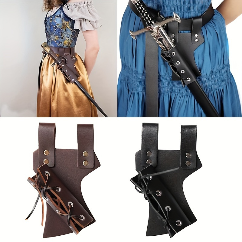 Renaissance Medieval Women's Black Waistcoat Vest Dress Corset Adjustable  LARP Costume -  Canada