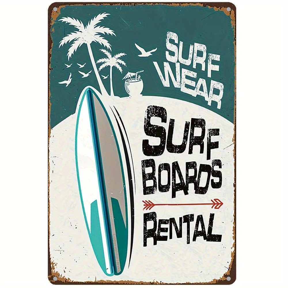 3 tablas de surf para decoración de pared, tablas de surf de madera para  decoración de playa, letreros tropicales para decoración de pared,  decoración