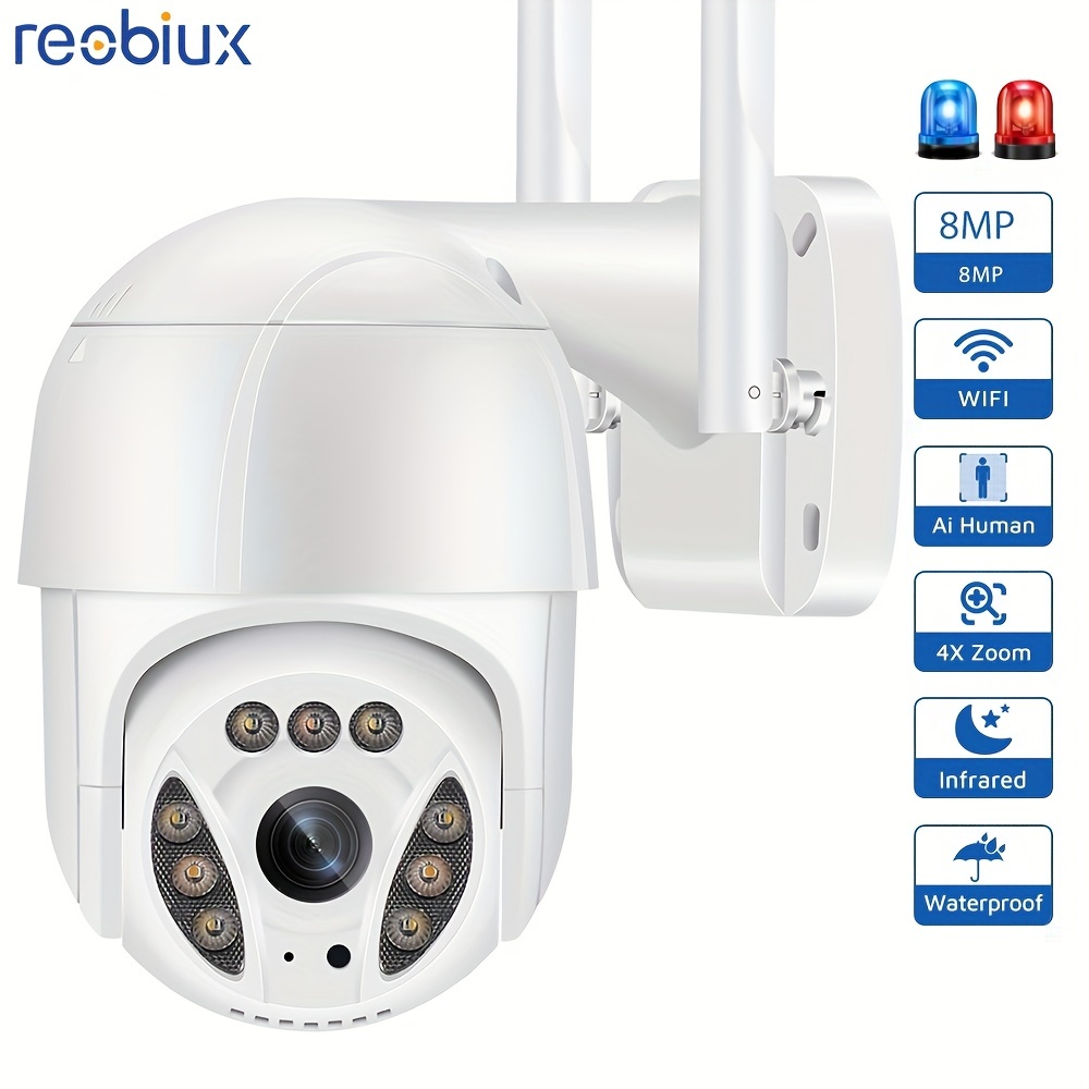 Vidéosurveillance Reolink 2K 4MP Caméra Surveillance WiFi