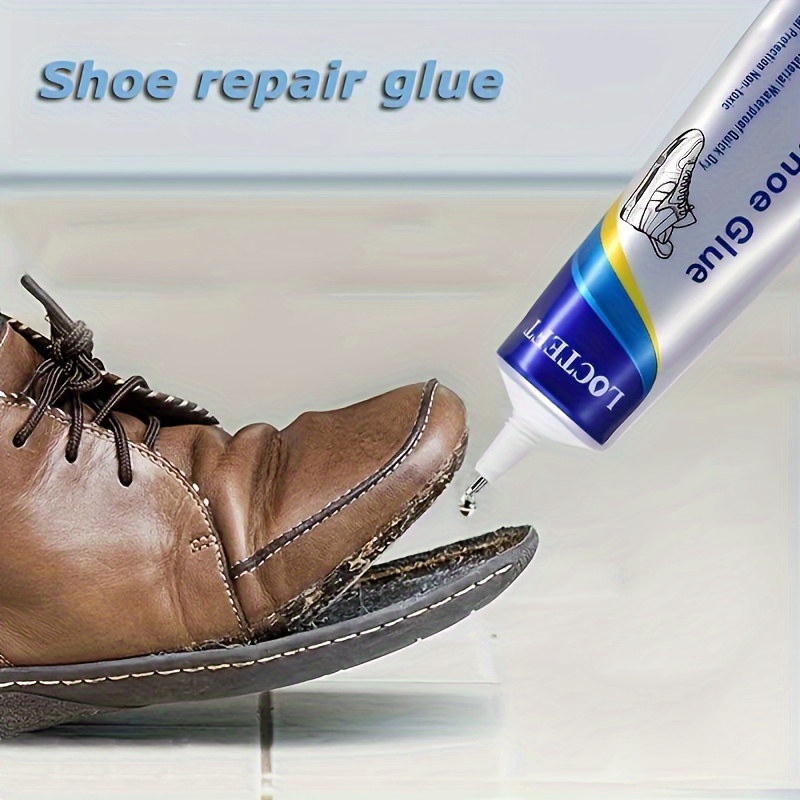 50ml Shoe Glue, Instant Professional Grade Shoe Repair Glue Adhesive,  Waterproof, Fix Soles, Heels, and Leather