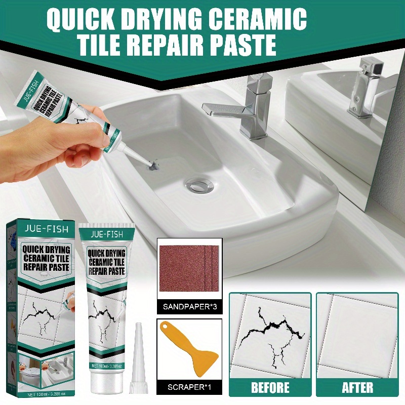 Ceramic Tile Adhesive: Strong Firm Repair For Bathroom - Temu Germany