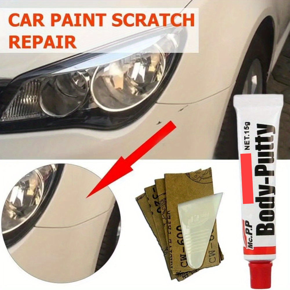 Masilla de cuerpo de coche, relleno de rayones, pluma de reparación de  pintura no tóxica, herramienta de restauración automática de automóviles