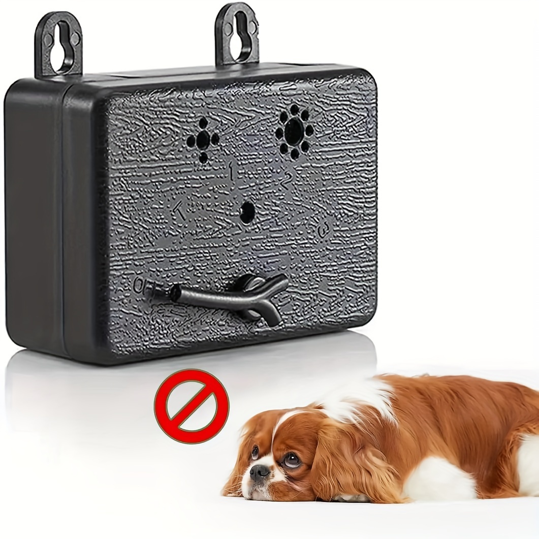 electrónico para disuadir perros/Dispositivos de control de ladridos de  perros Herramienta de entrenamiento Dejar de ladrar Repelente de perros de  mano y portátil, Dispositivo antiladridos (Negro)