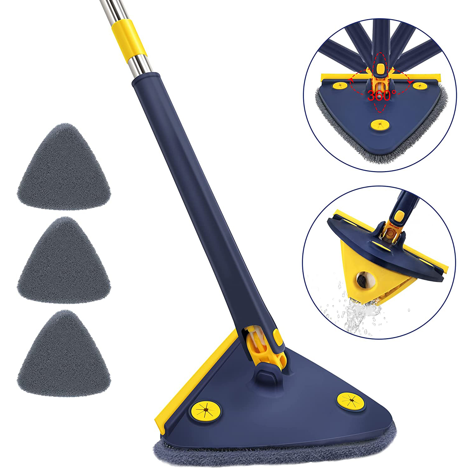 New Sewage Seperation Hand free Mop With A Rotating Head And