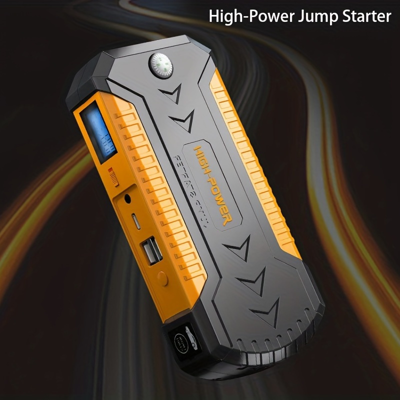 Car Jump Starter 600a Tragbarer Auto Batterie Booster - Temu Germany