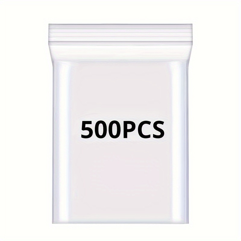 300pcs Small Plastic Bags 2x 2 2 Mil Thick Resealable Clear Baggies Mini  Poly Bags for Jewelry, Pills, Seeds, Screws Storage