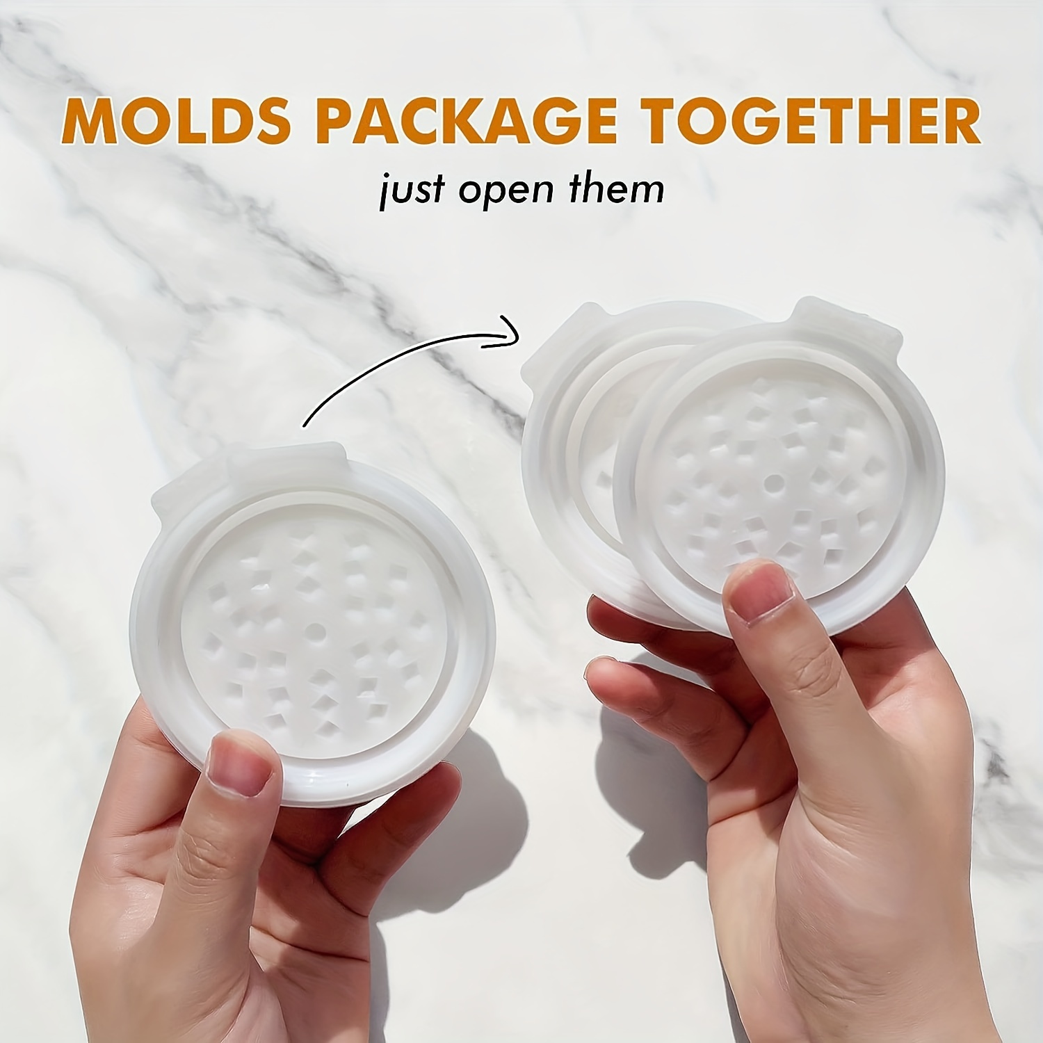 5 PCS Resin Tray Molds and Resin Grinder Mold for Grind and Storage, Large  Resin Molds Silicone Molds for Resin, DIY Resin Epoxy Kit