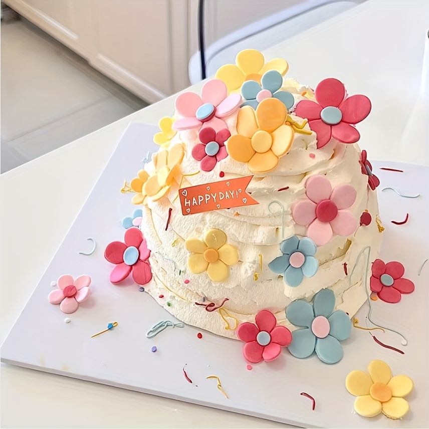 Cake Topper Balls Cake Decorations Flower Butterfly Cake - Temu Italy