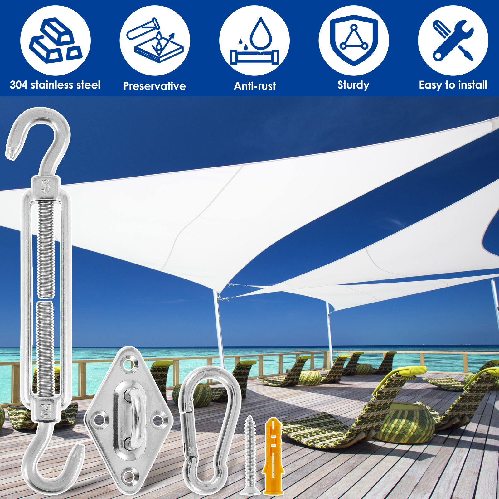 How to Install a Shade Sail