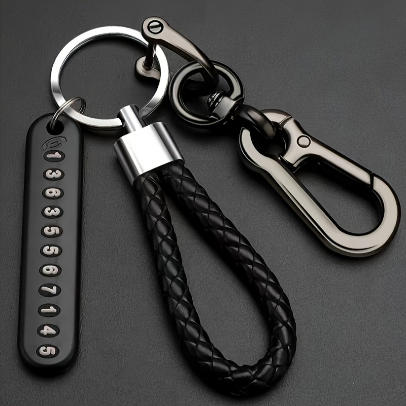1pc Auto Schlüssel Tasche Multifunktionale Kleine Schlüssel Tasche Aus  Echtem Leder Zipper Hause Schlüssel Halter Münze Tasche Kopfhörer Halter