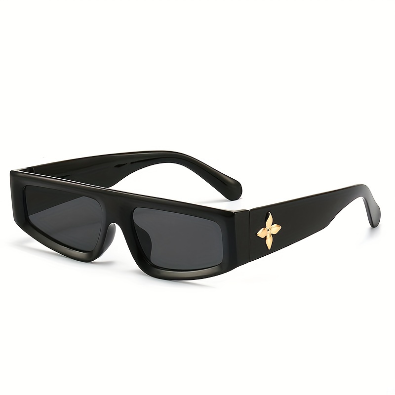 Gafas De Sol De Marco Grande Para Hombres Y Mujeres/Lentes De Lujo  Degradados Cuadrados LV Louis Vuitton