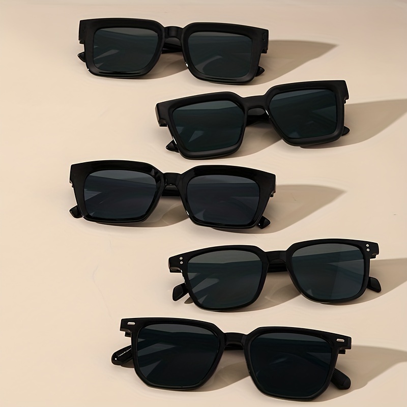 Snake Small Square Frame Sunglasses for Women Men Driving Rectangle Sun Glasses Fashion Vintage